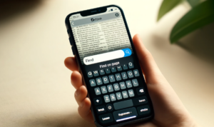 Finding Text Made Easy: How iPhone’s Control+F Trick Can Aid in Computer Repair