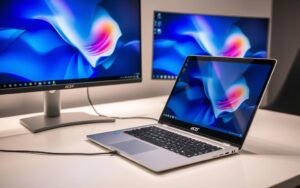 Acer laptop external monitor test