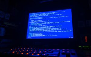 blue screen of death symptoms
