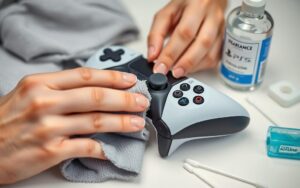cleaning PS5 controller