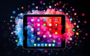 cloud of Google freeing up storage on tablet