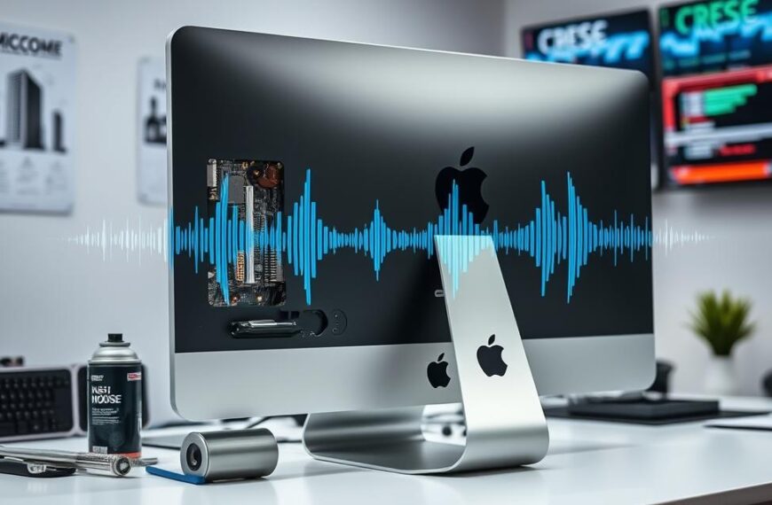 how fix the noise on imac