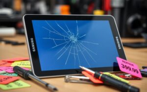 how much to fix samsung tablet screen