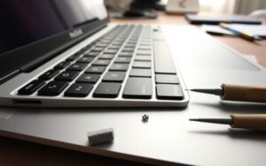 how to fix a broken key on a macbook pro