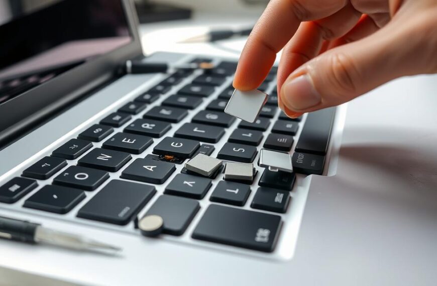 how to fix broken key macbook pro