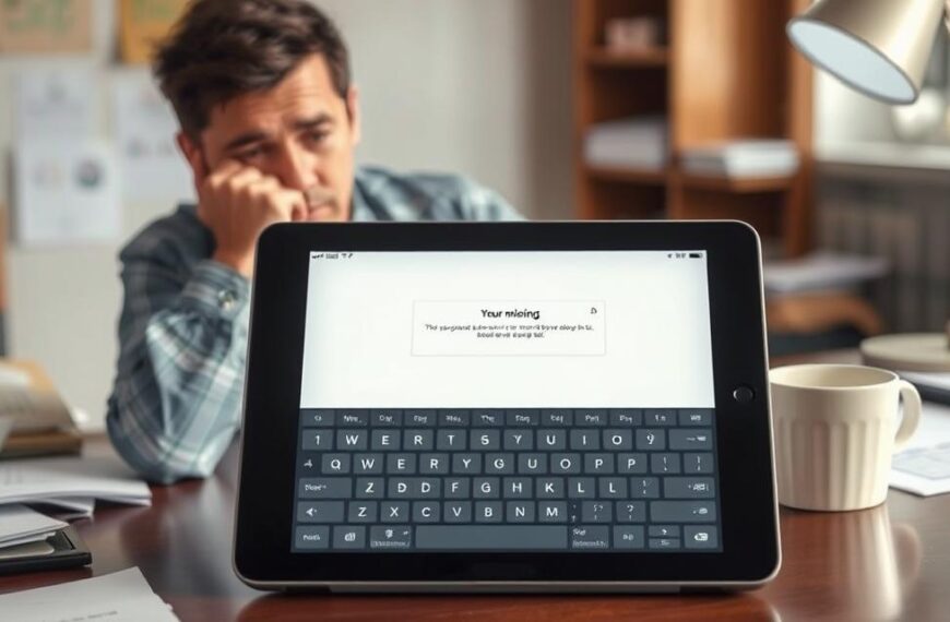 how to fix ipad keyboard not showing up