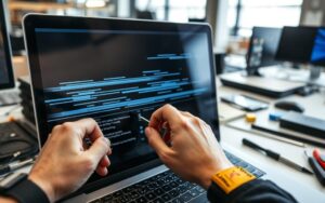 how to fix lines in laptop screen