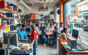 how to get customers for computer repair business