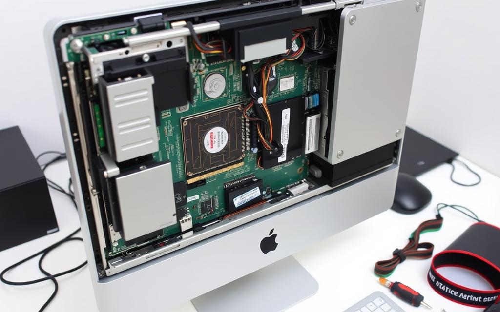troubleshoot iMac hardware