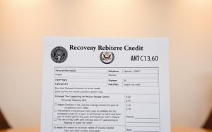 how to file recovery rebate credit for inmates