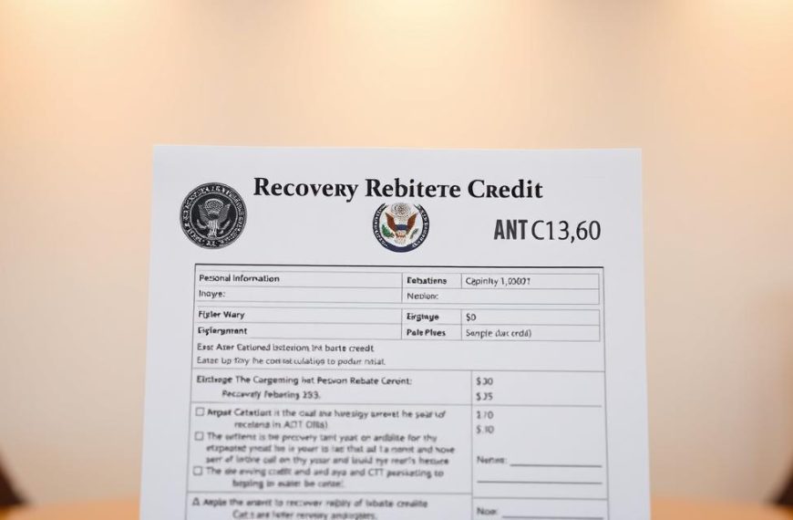 how to file recovery rebate credit for inmates