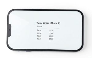 iPhone 14 screen repair cost