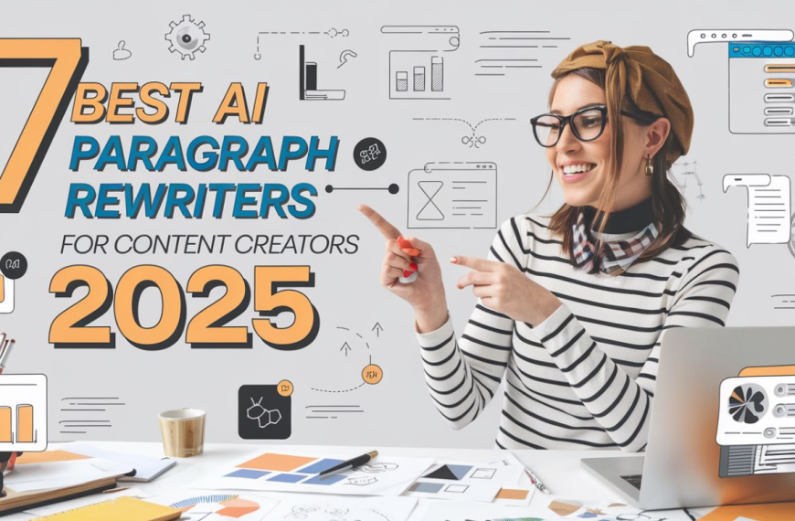 7 Best AI Paragraph Rewriters for Content Creators in 2025