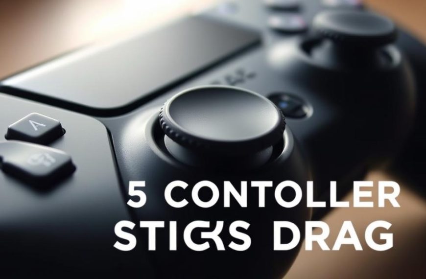how to fix stick drag on ps5 controller
