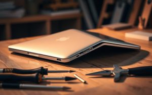 Can a bent MacBook Pro be fixed?