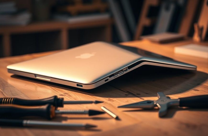 Can a bent MacBook Pro be fixed?