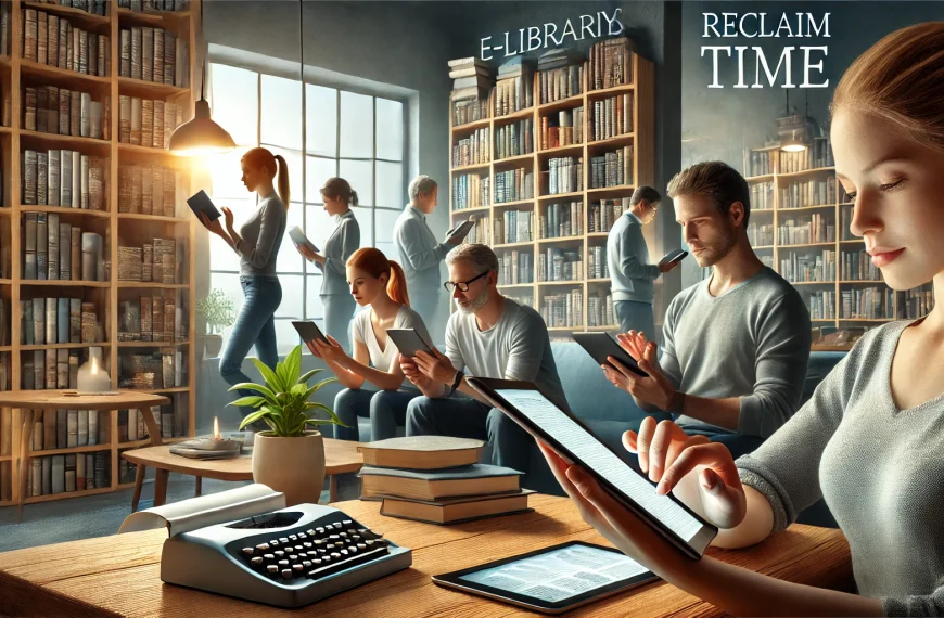 How Readers Are Reclaiming Time with E-Libraries