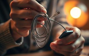 How to fix an iPhone cable?