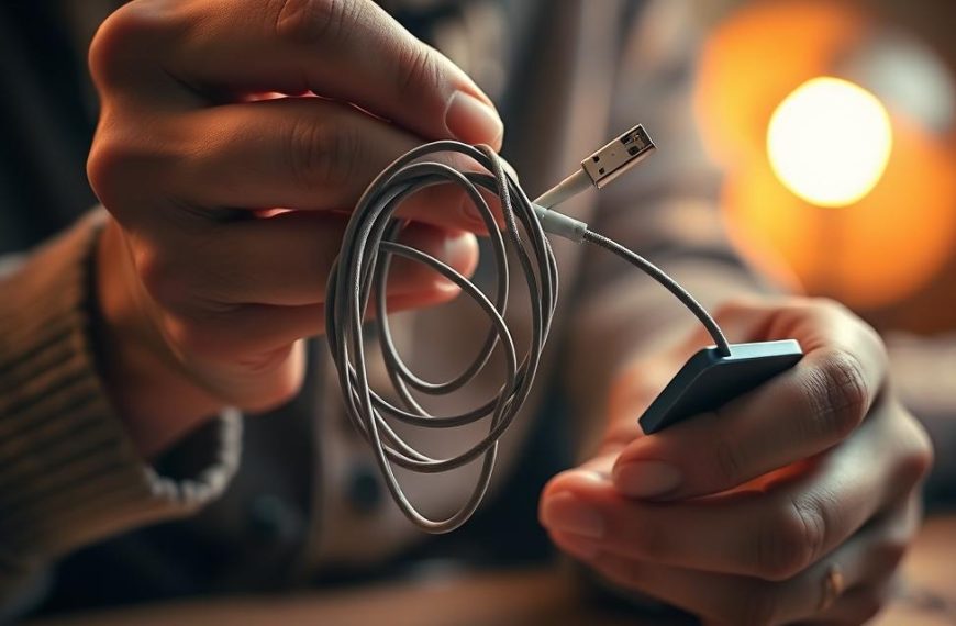 How to fix an iPhone cable?