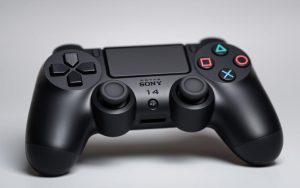 PS4 controller reset button location