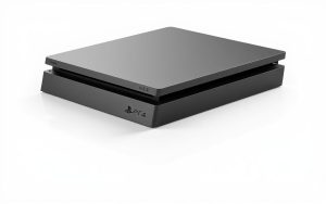 PS4 console on a white background