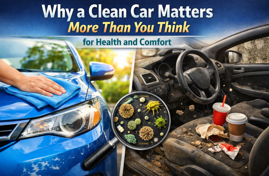 Why a Clean Car Matters More Than You Think for Health and Comfort