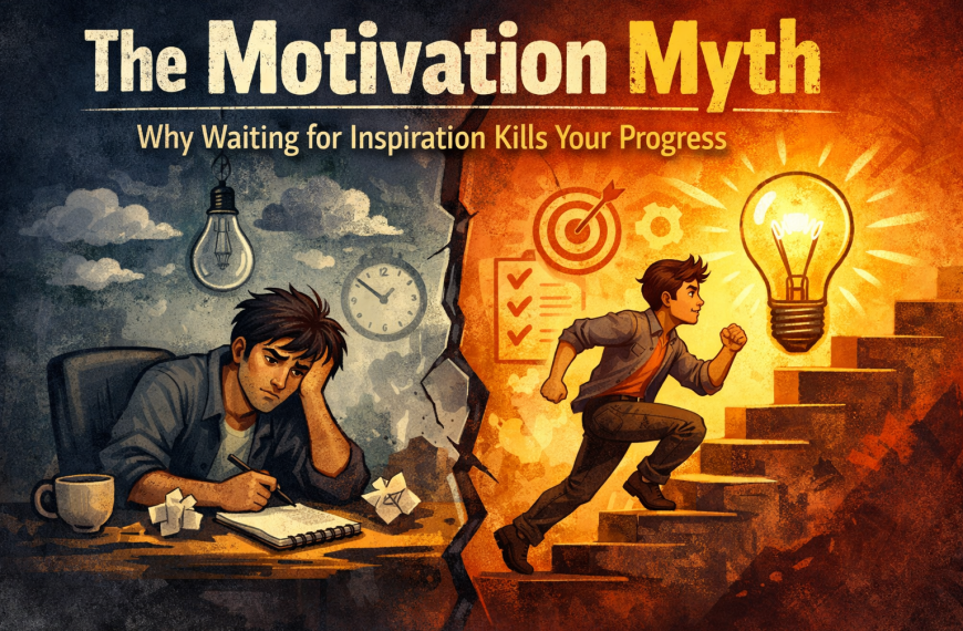 The Motivation Myth: Why Waiting for Inspiration Kills Your Progress