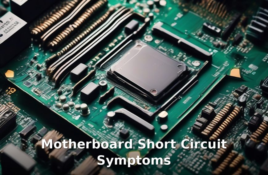 Motherboard Short Circuit Symptoms: What to Check Before Booking a Repair