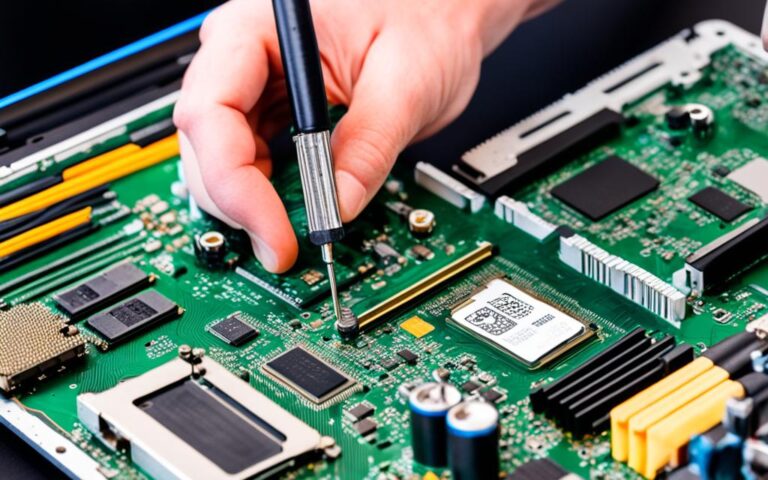 Navigating Through Laptop Motherboard Component Replacement