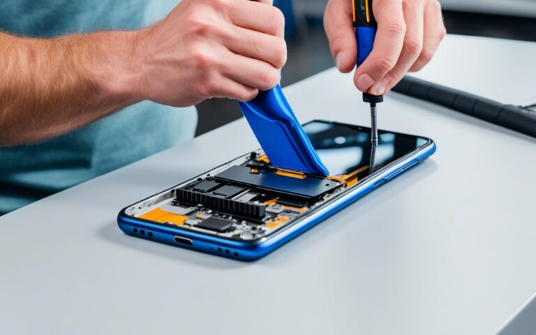 Straightening the Frame on a Samsung Galaxy A70