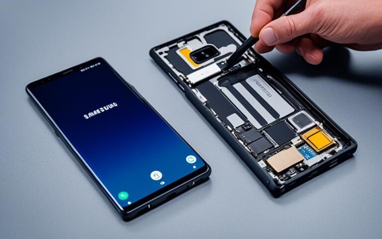 Replacing a Malfunctioning SIM Tray in Samsung Galaxy Note 9