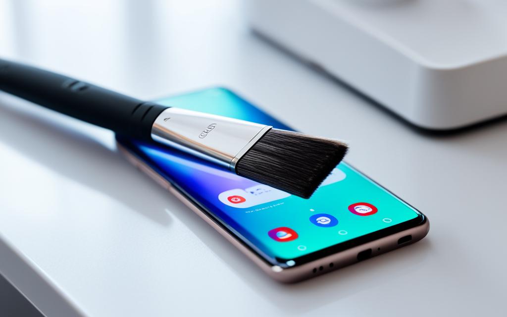 Samsung Galaxy S10 Dust Cleaning