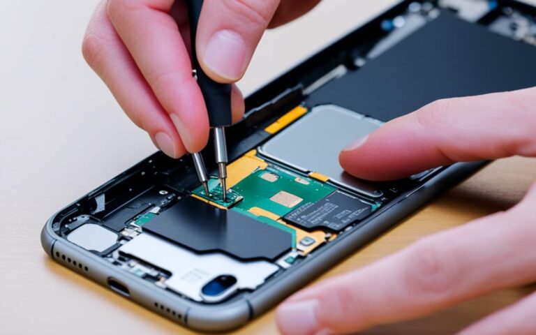 Replacing a Malfunctioning SIM Tray in iPhone 7 Plus
