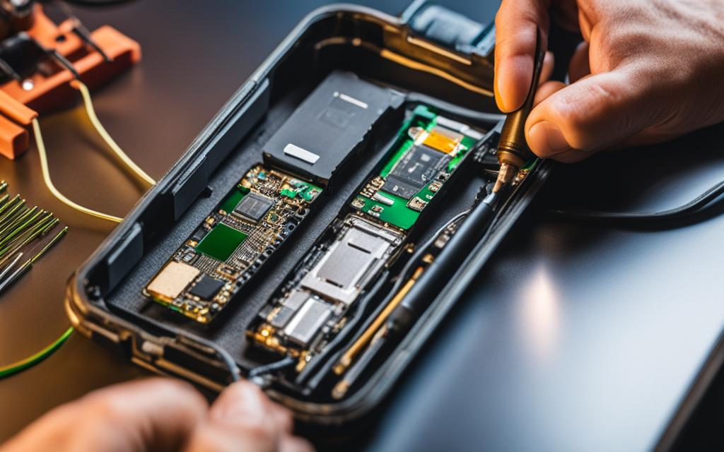 Smartphone Battery Connector Repair